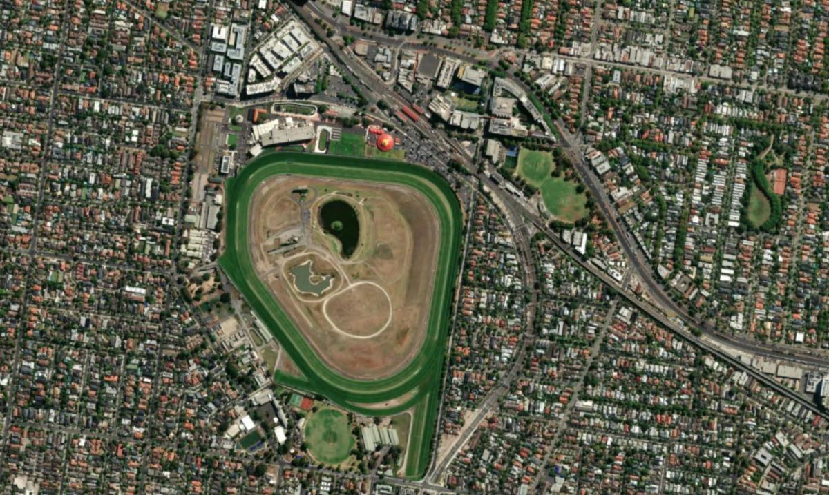 Satellite map of Caulfield East, Melbourne