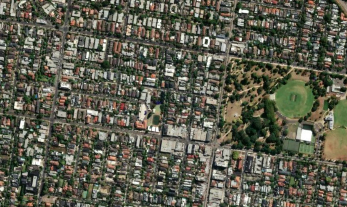 Satellite map of Caulfield North, Melbourne