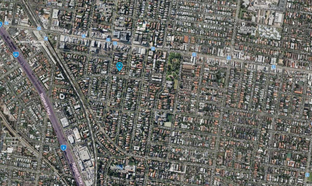 Satellite map of Elsternwick, Melbourne