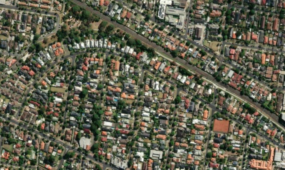 Satellite map of Hughesdale, Melbourne