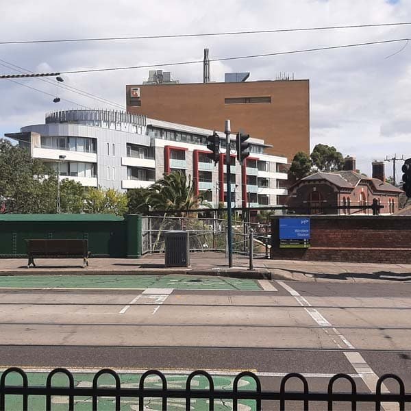 Streetscape in Windsor, Melbourne