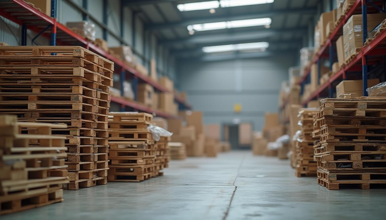 Old industrial shelving and equipment in a Melbourne warehouse ready for removal