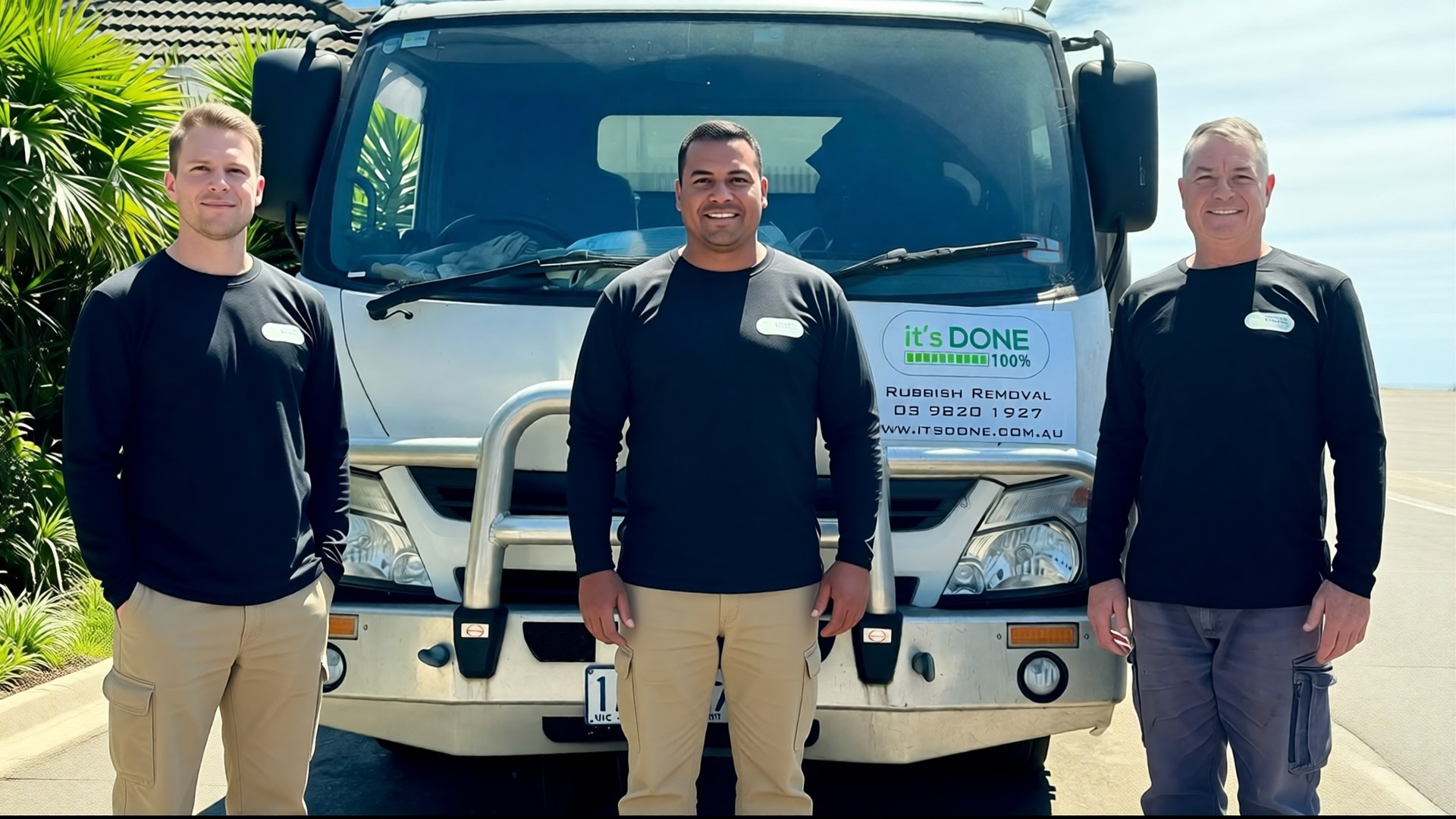 It's Done Rubbish Removal team in Melbourne