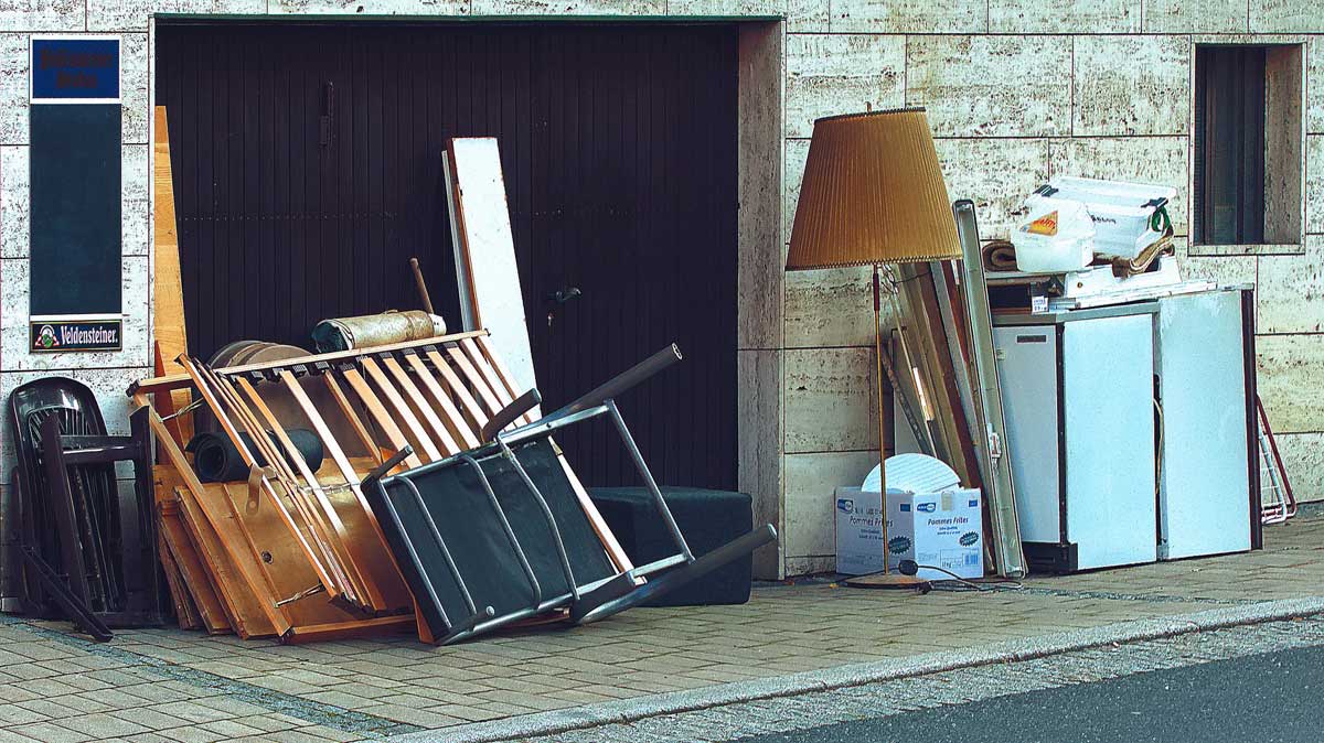 sorted junk furniture