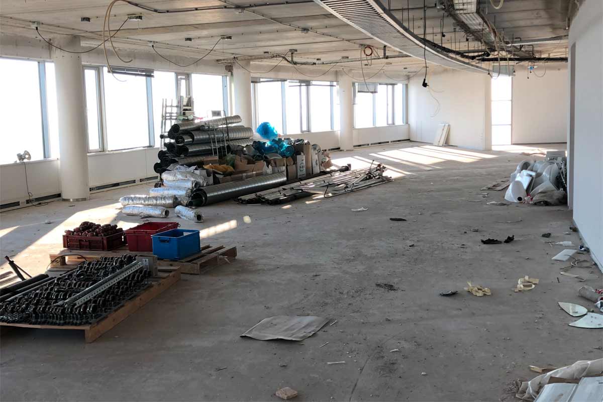 warehouse rubbish removal