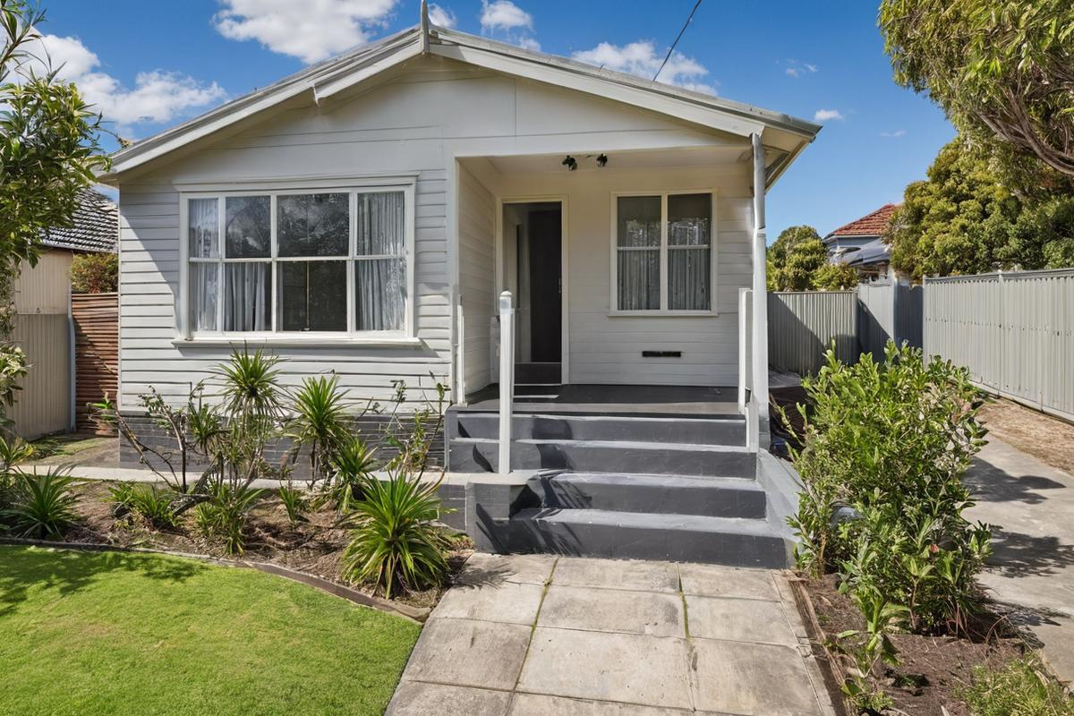 Well-presented Melbourne weatherboard home with freshly painted exterior being prepared for sale